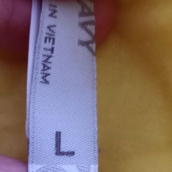 OLD NAVY YELLOW DRESS SZ.L EUC - Picture 7 of 9